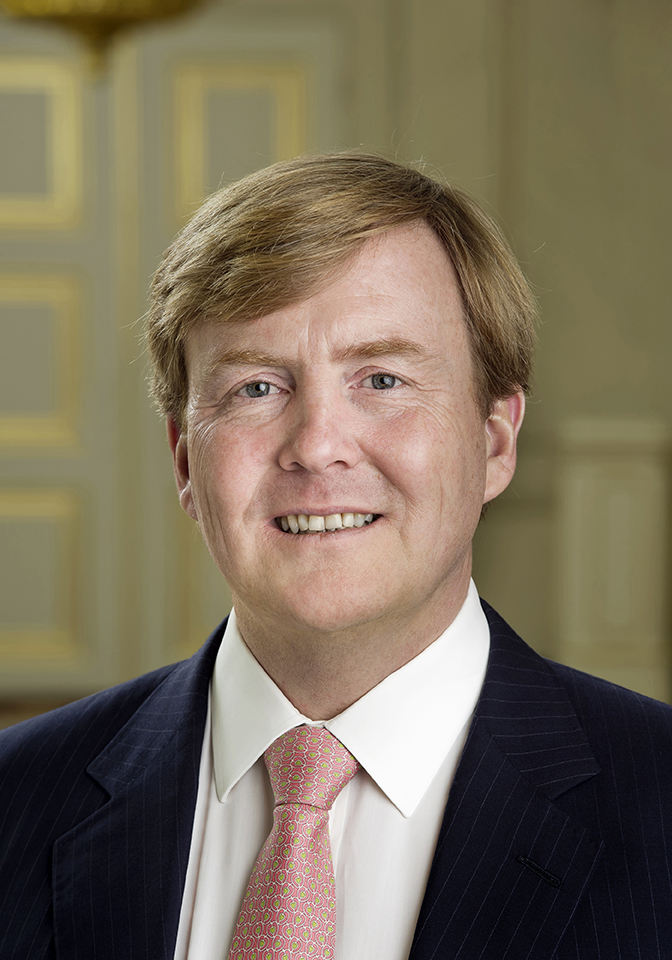 DEN HAAG - Portret Prins Willem-Alexander in Paleis Noordeinde in Den Haag.
