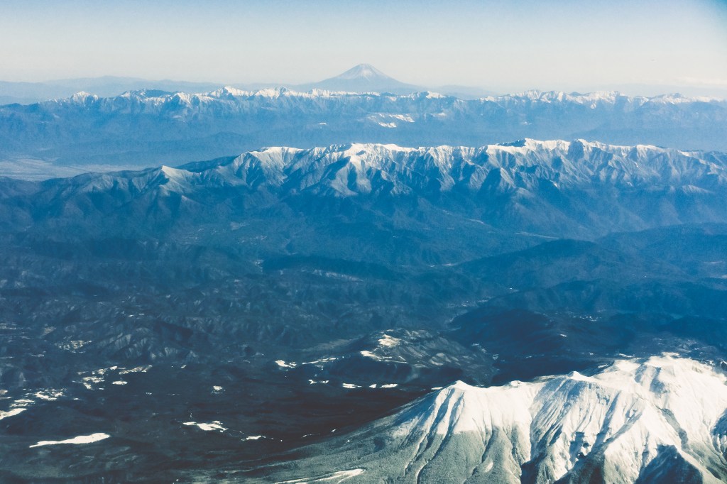 富士山と日本アルプスが織りなす絶景